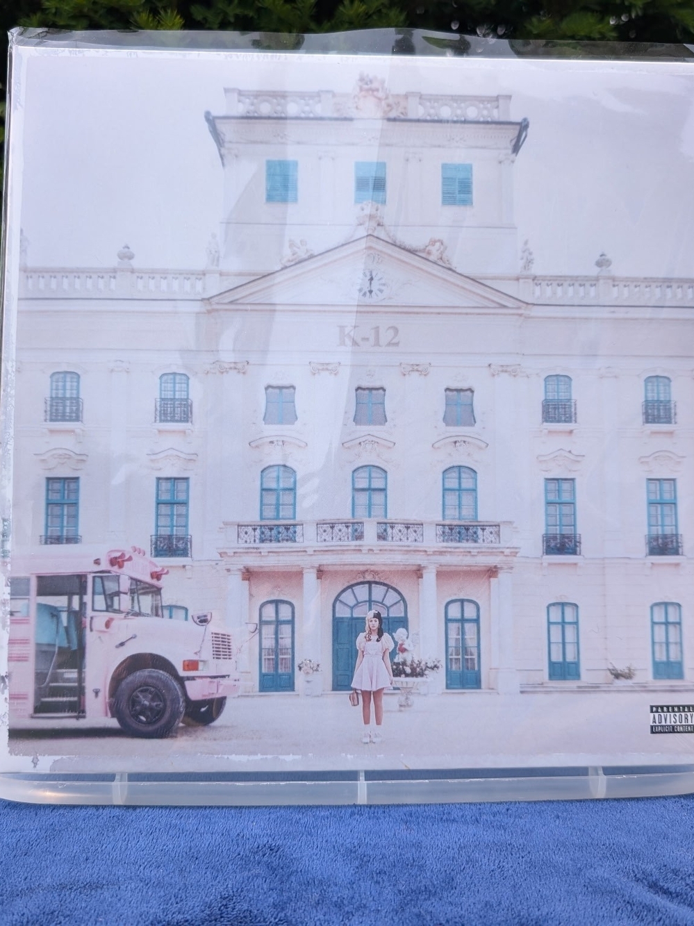 K-12 Album Art Print - Pastel Pink & Blue